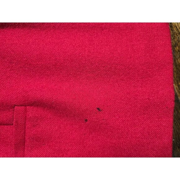 Vintage Classic Red Wool Blazer - Picture 7 of 16
